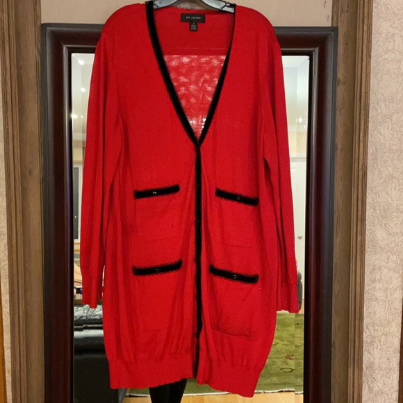 St John wool cardigan - Picture 1 of 5